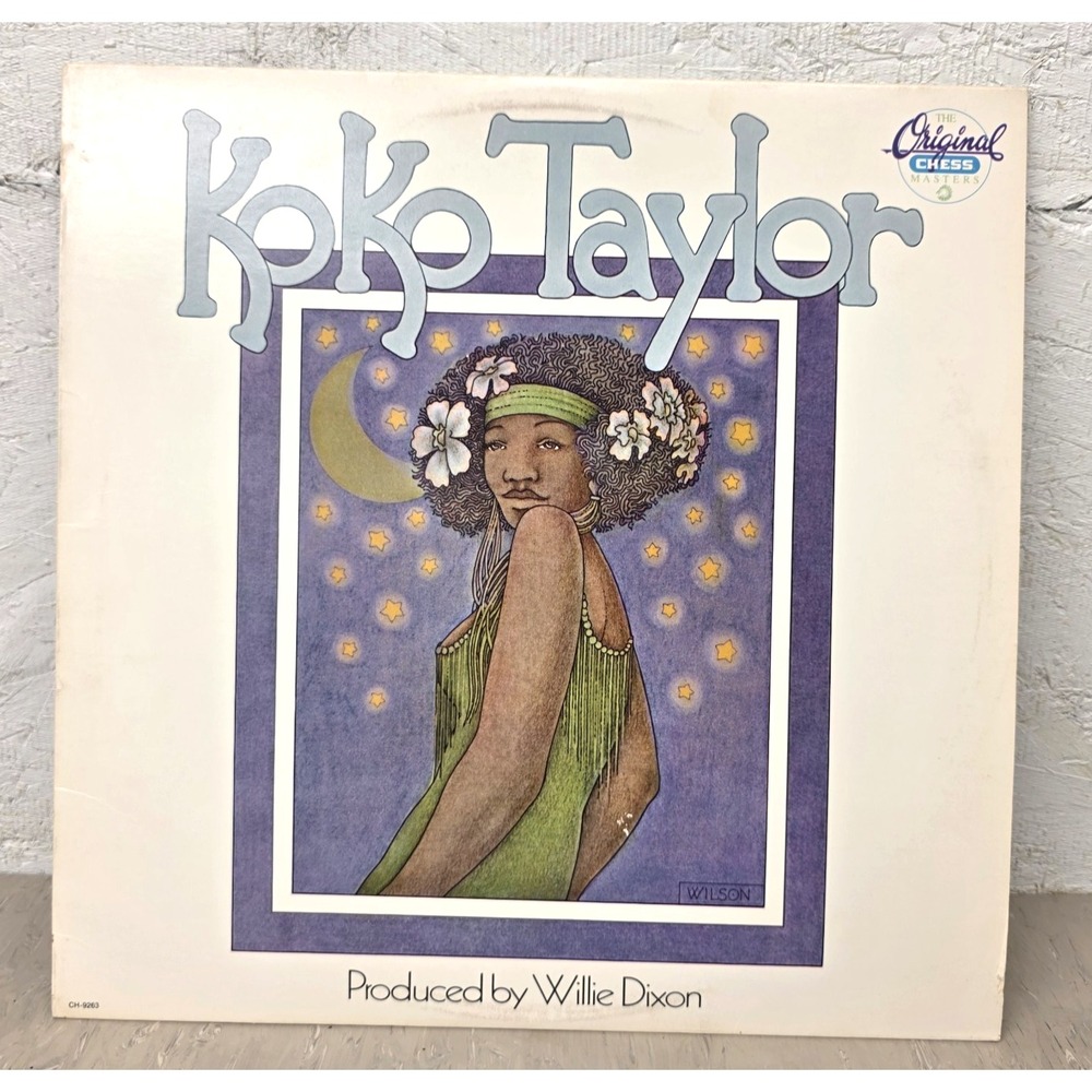 Koko Taylor Self-Titled Vinyl LP - 1987 Original Chess Masters Gold Stamp Promo